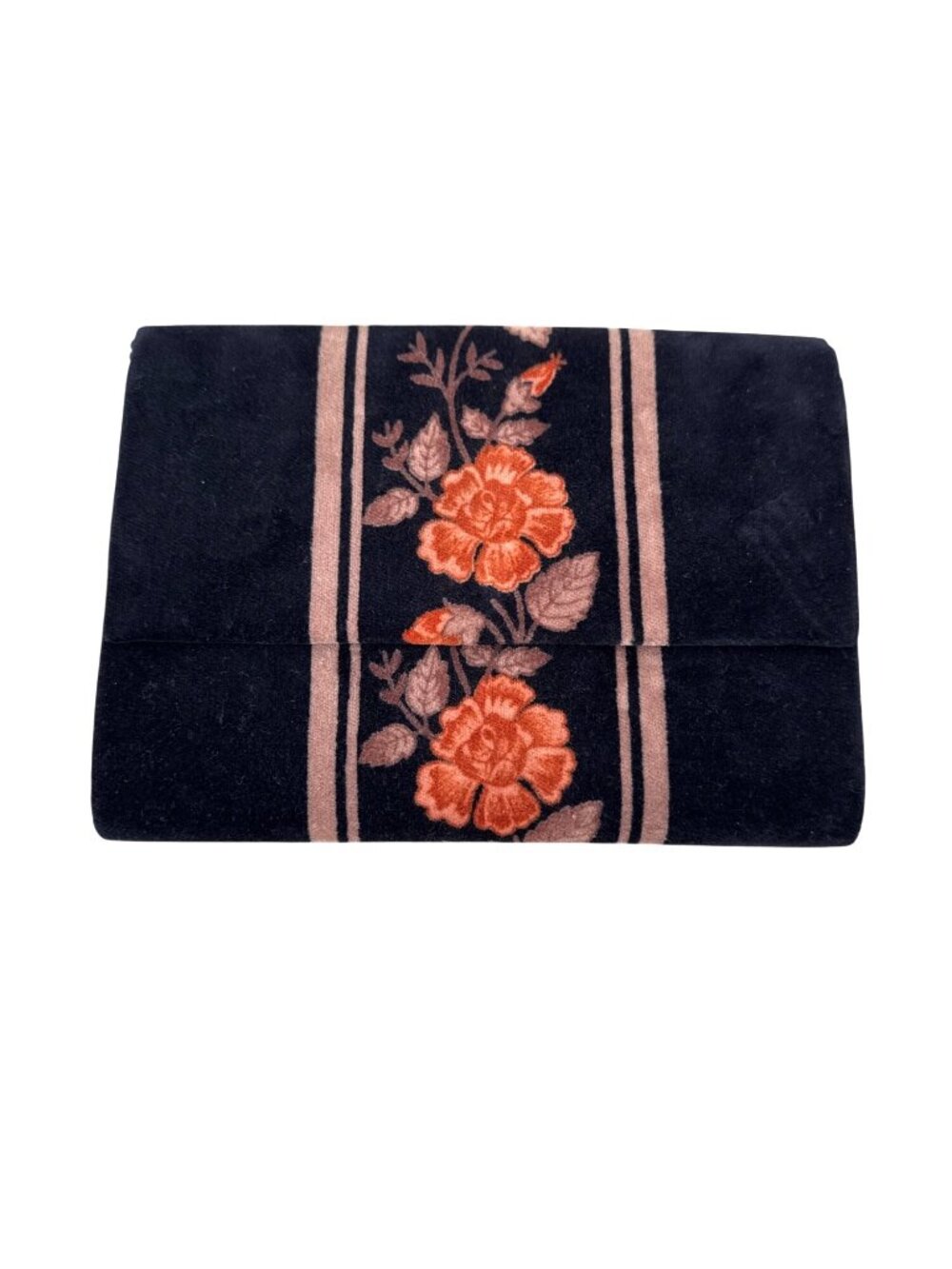 Velvet Rose Floral Small Evening Bag Purse Goth Whimsigoth Made in Italy